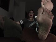 Mature Female Nylons Feet #29