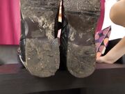 Lezdom Dirty Boot Cleaning