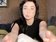 rough soles sexy face toes feet pov joi tease