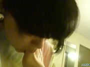 Garota com fetiche por pés