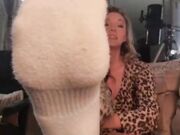 Goddess Allie - Sock Sniffing Loser