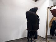 Girl Playing With Her Own Nylon Feet