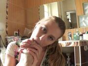 Female Foot Worship In The Bathroom