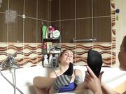 Female Foot Worship In The Bathroom