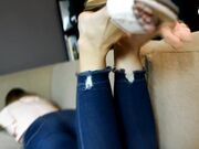 Czech Soles - Cork Slippers And Bare Feet Posing (POV, Foot Worship POV, Soles Teasing) 