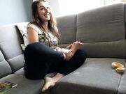 Czech Soles - Croma's BIG Smelly Socks And Feet (Huge Feet, Foot Fetish, Soles, Pov Feet) 