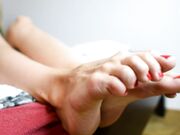 Czech Soles - Czech Sexy Bare Feet Close Up Teasing (Barefoot Tease, Feet In Bed, Long Toes, Hottie Feet, Soles) 