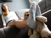 Czech Soles - Daniela's Stomping Tedy Bear Rampage¡ (Feet, Foot Fetish, Trampling) 