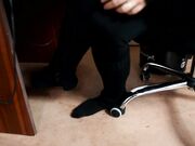 Czech Soles - Employee With Sexy Feet Being Inspected (Employee Feet, Workplace Foot Worship, Office Feet, Soles) 