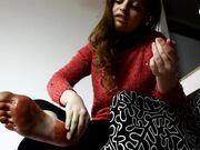 Czech Soles - Foot And Soles Painting And Soleprints (Foot Tease, Sexy Feet, Young Feet) 