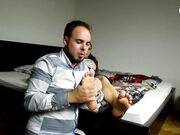 Czech Soles - Foot Cleaner And His Sexy Customer (Foot Worship, Sexy Feet, Czech Soles) 