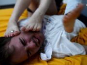 Czech Soles - Foot Humiliated By Two Girls (Teen Femdom, Footdom, Big Feet, Foot Smother) 