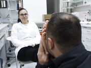 Czech Soles - Foot Lover Worships Big Bare Feet Of One Cute Pharmacist (Foot Worship, Big Feet, Czech Soles, Toes) 