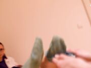 Czech Soles - Foot Massage Bossing Of Her Secretary (Office Foot Domination, Office Feet, Boss Feet, Lesbian Feet) 