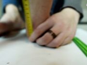 Czech Soles - Foot Measuring With Czech Footgirl Ivet (Feet, Big Feet, Foot Fetish,Soles) 