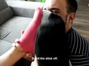 Czech Soles - Foot Smelling Contest With 3 Czech Girls (Feet, Soles, Toes, Socks, Shoes) 