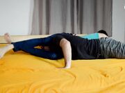 Czech Soles - Foot Smother Fight 2 - (Mixed Wrestling, Sexy Feet, Teen Feet) 