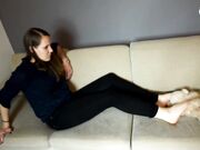 Czech Soles - Foot Smothering And Trampling Teddy Bear (Czech Soles, Foot Domination, Femdom, Bare Feet) 