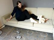 Czech Soles - Foot Smothering And Trampling Teddy Bear (Czech Soles, Foot Domination, Femdom, Bare Feet) 