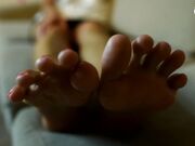 Czech Soles - Foot Teasing And Creaming Feet POV (Foot Fetish, Czech Soles, Long Toes) 