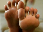 Czech Soles - Foot Teasing And Creaming Feet POV (Foot Fetish, Czech Soles, Long Toes) 