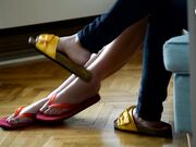 Czech Soles - Foot Voyeur Gets Really Lucky, POV (Foot Worship, Bare Feet, Foot Fetish, Czech Soles, Sexy Feet) 