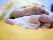 Czech Soles - Her Y Feet In Bed, POV (Bare Feet, Long Toes, Sexy Feet, Czech Soles) 