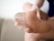 Czech Soles - Hi There¡ Wanna Try My Smelly Pantyhose¿ (Stinky Pantyhose, Foot Smelling, Big Feet, Smelly Flats) 