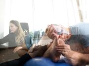 Czech Soles - Inappropriate Suggestions At Workplace Leads To Foot Worship (Shoe Worship, Office Feet, High Heels) 