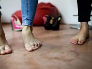 Czech Soles - Kicked By Two Hookers, Humiliated And Stomped, POV (Foot Domination, Femdom, High Heels, Pov Feet) 