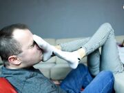 Czech Soles - Long Toes In Ankle Socks Get Worshiped And Smelled (Sock Worship, Worn Socks, Foot Smelling, Soles) 