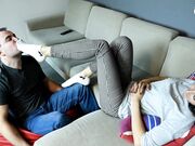 Czech Soles - Long Toes In Ankle Socks Get Worshiped And Smelled (Sock Worship, Worn Socks, Foot Smelling, Soles) 