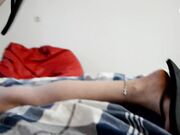 Czech Soles - Long Toes In Flips Flops (Foot Fetish, Feet, Teen Feet, Czech Soles, Pov) 