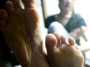 Czech Soles - Lynn's Sexy Soles Pressing Against Glass (Asian Feet, Vietnamese Feet, Foot Tease, Small Feet, Toes) 