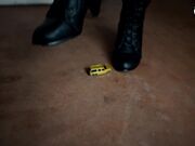 Czech Soles - Madam Cat Crushing Puny Cars Under Her Boots (Trampling, Foot Fetish, Big Feet, Foot Crushing,Soles) 