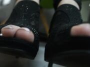 Czech Soles - Mafia's Lady Came For Her Ransom Money, POV (Foot Domination, Femdom, Foot Worship, Big Feet) 