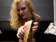 Czech Soles - Mean Goddess Wants You At Her Feet, POV (Findom, POV Femdom, High Heels, Foot Worship, Foot Goddess) 