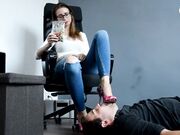 Czech Soles - Mistress's Foot Slave Dog (Foot Slave, High Heels, Shoe Worship, Shoe Licking, Femdom, Footdom,Feet) 