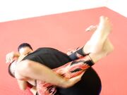 Czech Soles - Mixed Wrestling Foot Domination (Footdom, Wrestling Feet, Foot Smother, Foot Worship, Femdom, Toes) 