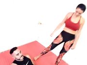 Czech Soles - Mixed Wrestling Foot Domination (Footdom, Wrestling Feet, Foot Smother, Foot Worship, Femdom, Toes) 