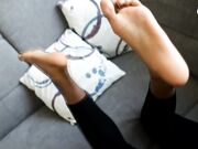 Czech Soles - Naomi's Sexy Black Feet Need Your Attention (Foot Fetish, Ebony Feet,Soles) 