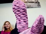 Czech Soles - Paid Socks Sniffing Session, POV (Sock Worship Pov, Teen, Stinky Socks) 