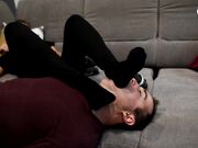 Czech Soles - Pushed To Smell Megan's Sneakers, Socks And Feet After Gym (Footdom, Femdom, Gym Socks, Foot Smell) 