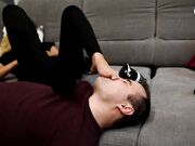 Czech Soles - Pushed To Smell Megan's Sneakers, Socks And Feet After Gym (Footdom, Femdom, Gym Socks, Foot Smell) 