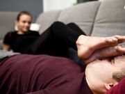 Czech Soles - Pushed To Smell Megan's Sneakers, Socks And Feet After Gym (Footdom, Femdom, Gym Socks, Foot Smell) 