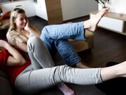 Czech Soles - Sexy Foot Teasing By Two Friends (Double Foot Worship, Socks, Big Feet, Bare Feet, Foot Tease, Toes) 