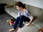 Czech Soles - Sexy Sleepy Feet POV   Trying On Shoes (Foot Fetish, High Heels, Socks, Pov Foot Worship, Sexy Toes) 