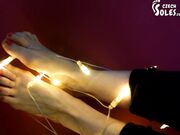 Czech Soles - Special Christmas Sexy Barefoot Teasing (Foot Fetish, Young Feet, Soles) 