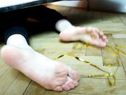 Czech Soles - Special Christmas Sexy Barefoot Teasing (Foot Fetish, Young Feet, Soles) 