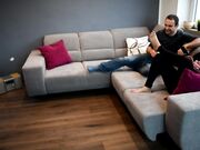 Czech Soles - Step-Sister Pushed Foot Smelling (Footdom, Femdom, Wrestling, Foot Smother, Foot Fight, Long Toes 